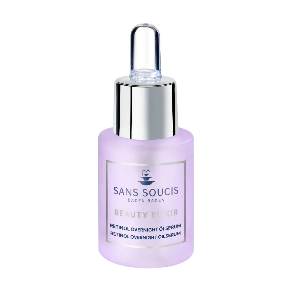 Нічна олійна сироватка для обличчя Sans Soucis Beauty Elixir Retinol Overnight Oil Serum з ретинолом, 15 мл